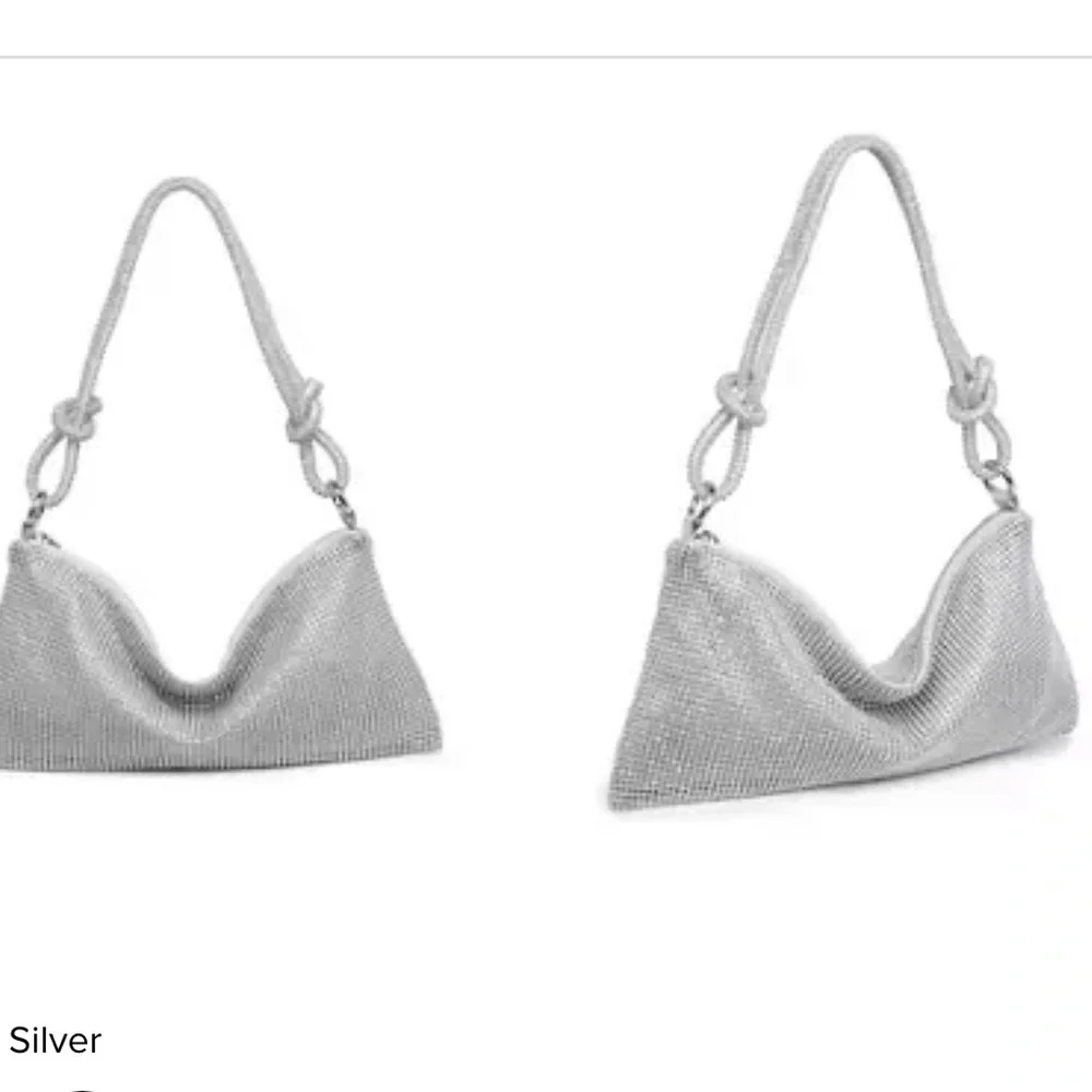 Knotted Rhinestone Mini Shoulder Bag - Picture 6 of 6